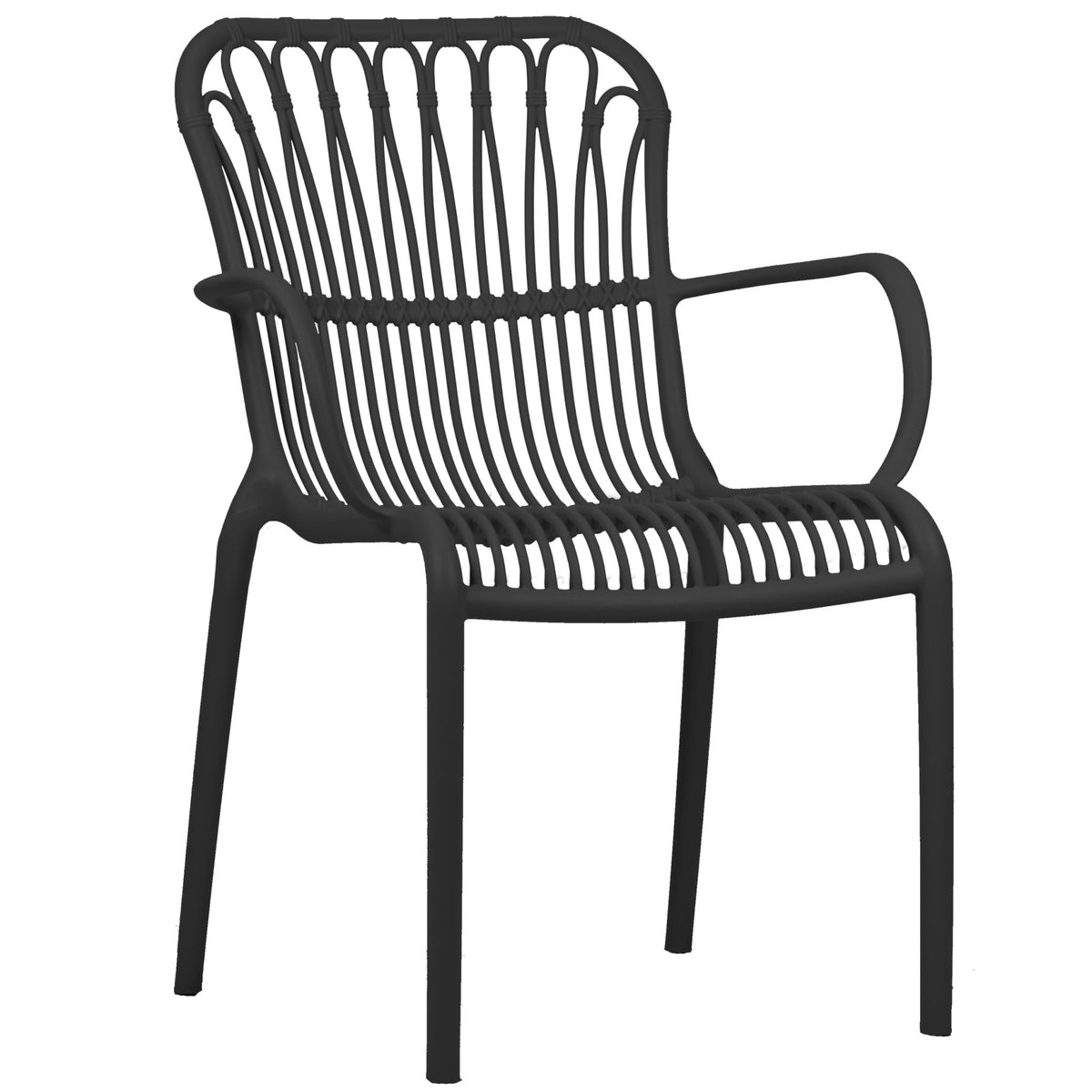 Lola Terrace Chair - Black - KAJA