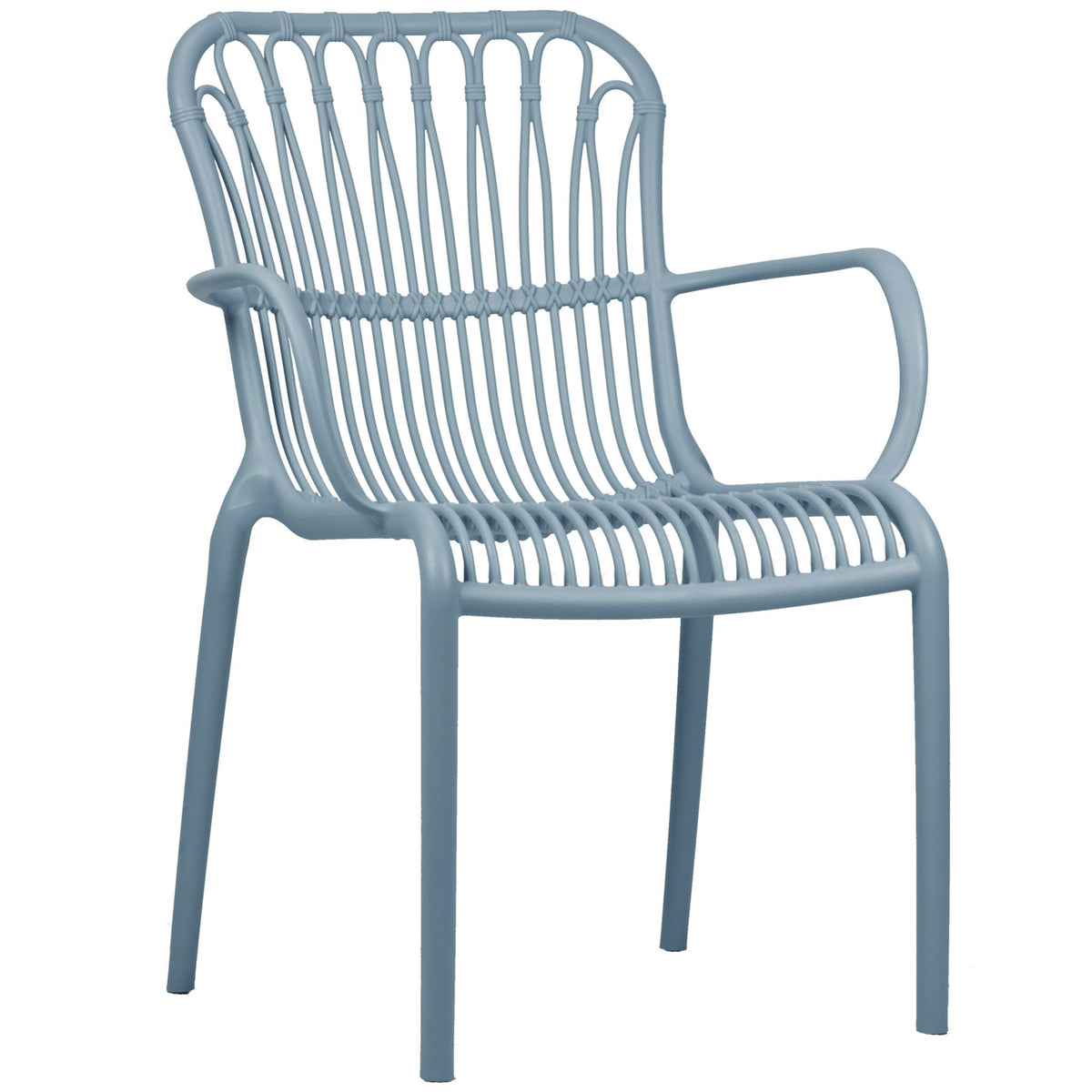 Lola Terrace Chair - Grey-Blue - KAJA