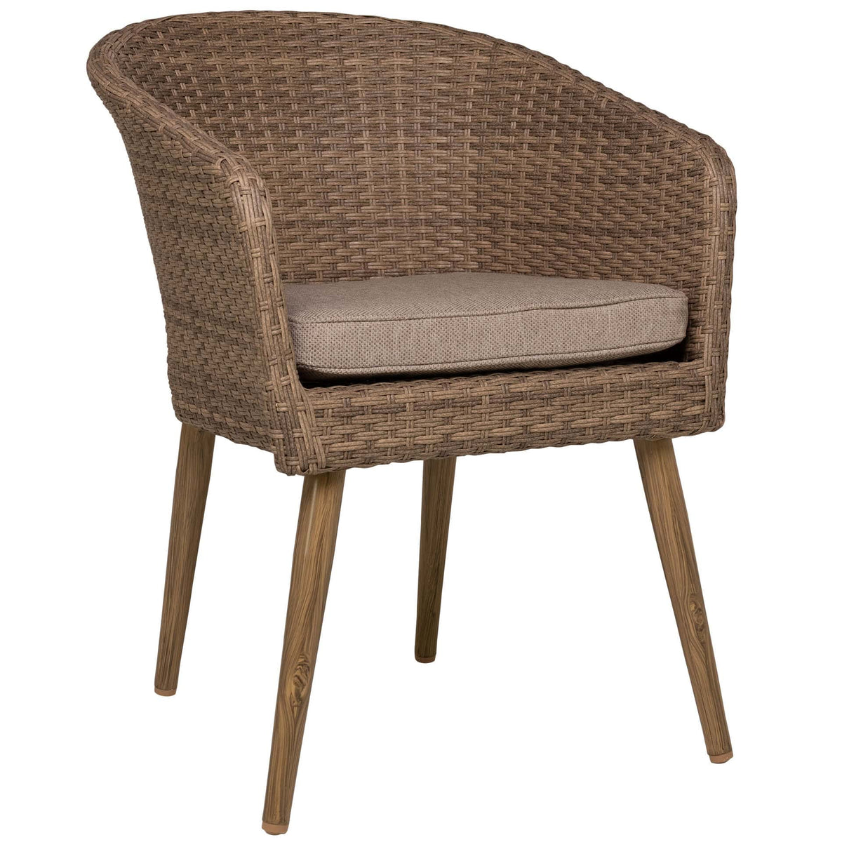 Riv Terrace Chair - Woodlook Grey - KAJA