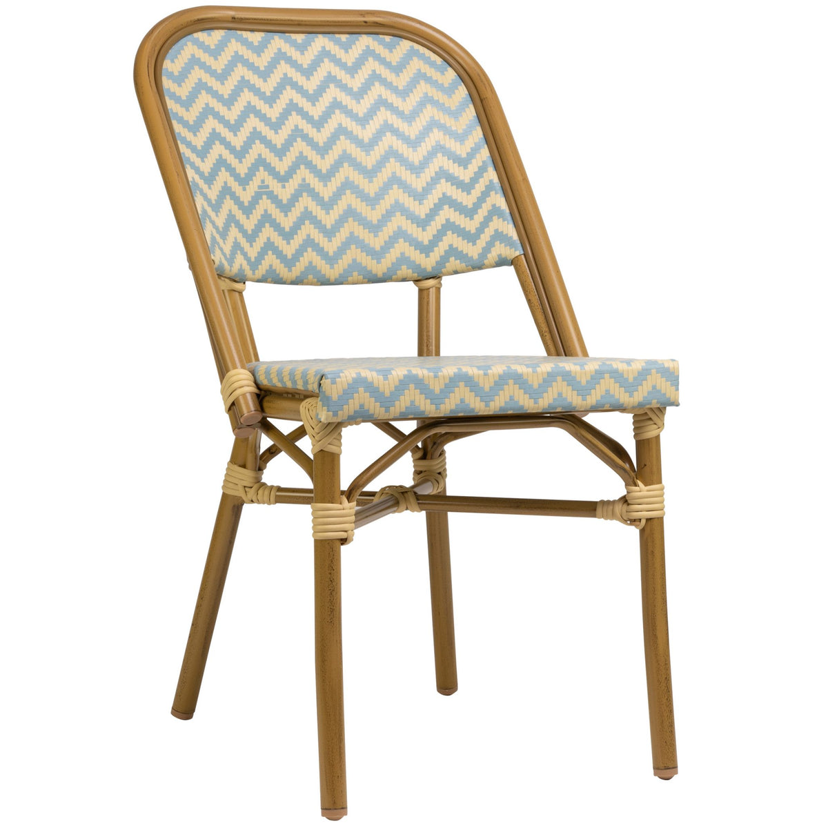 Marceille Terrace Chair - Blue/Beige - KAJA