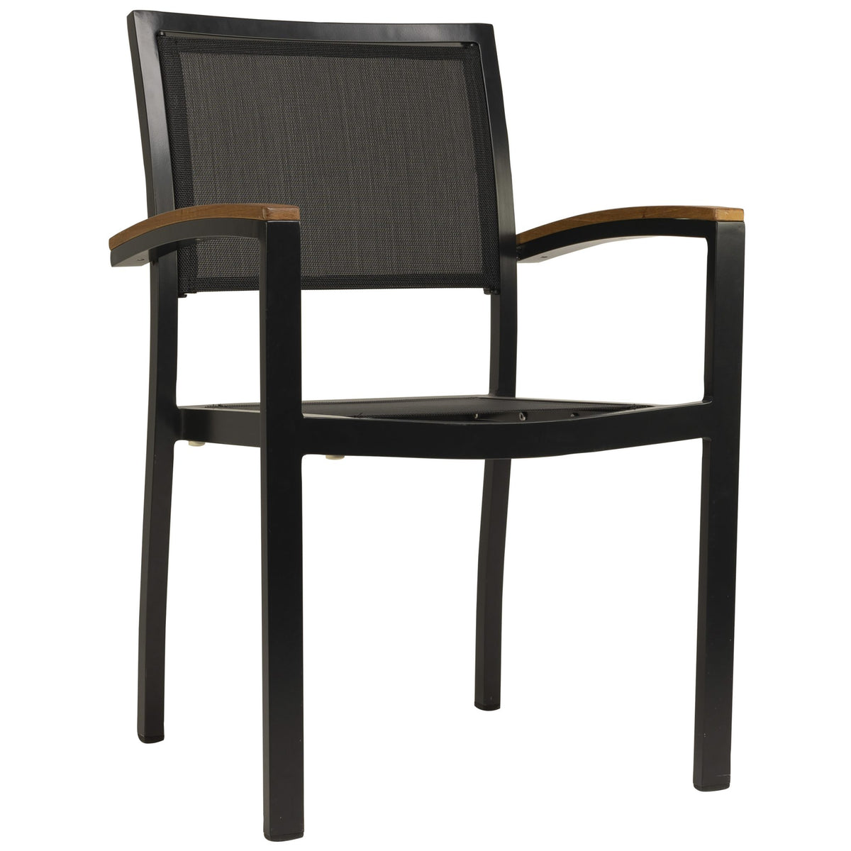 Cenon-A Armchair - Black/Black-Textilene - KAJA