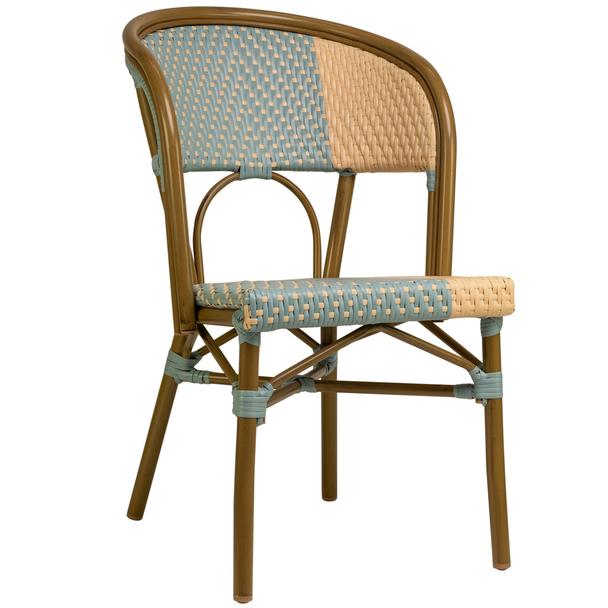 Santa Cruz Terrace Chair - Blue/Beige - KAJA