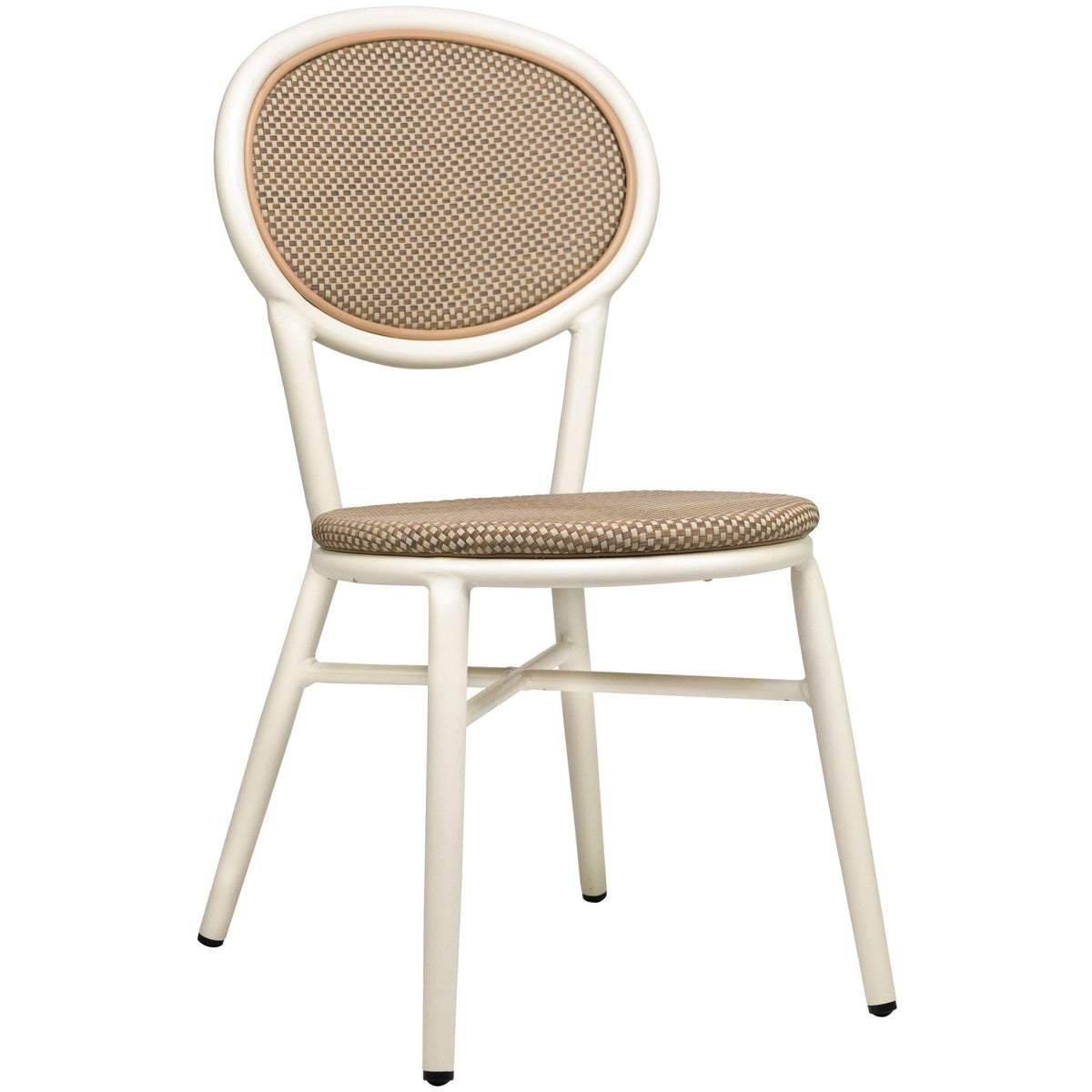 Jay Terrace Chair - White/Sand - KAJA