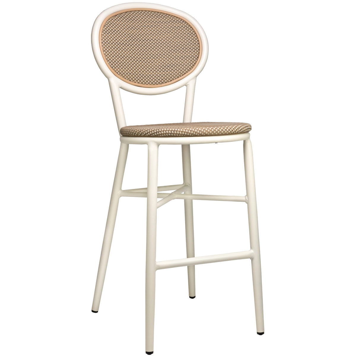 Jay Barstool - White/Sand - KAJA