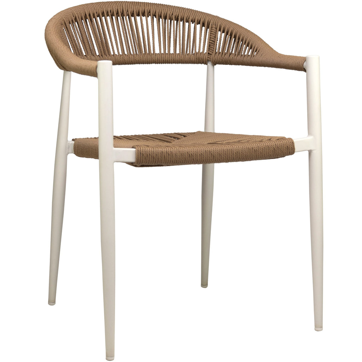 Jonah Terrace Chair - White/Natural - KAJA