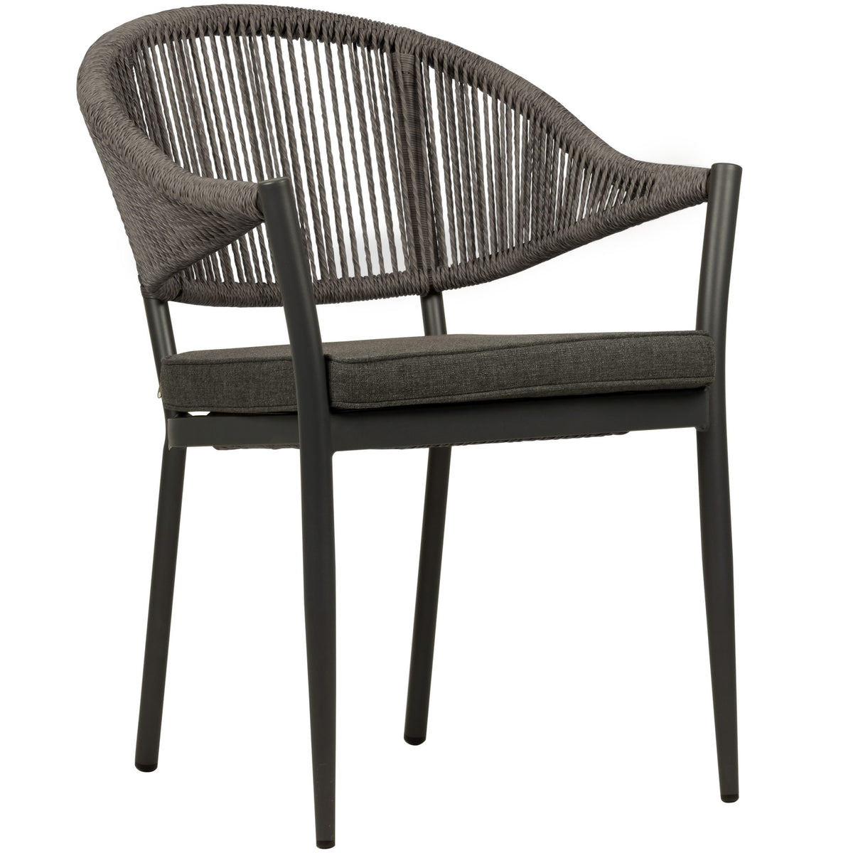 Lion Terrace Chair - Anthracite/Anthracite - KAJA