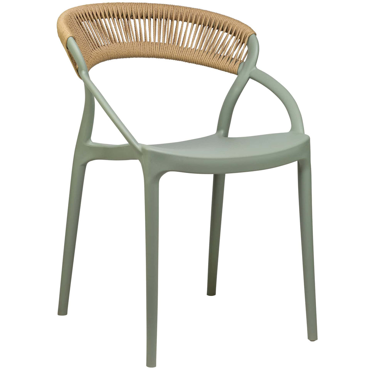 Riviera Terrace Chair - Green/Natural - KAJA
