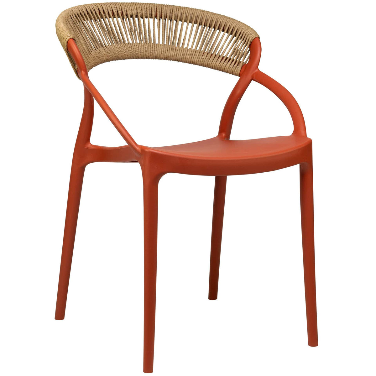 Riviera Terrace Chair - Orange/Natural - KAJA