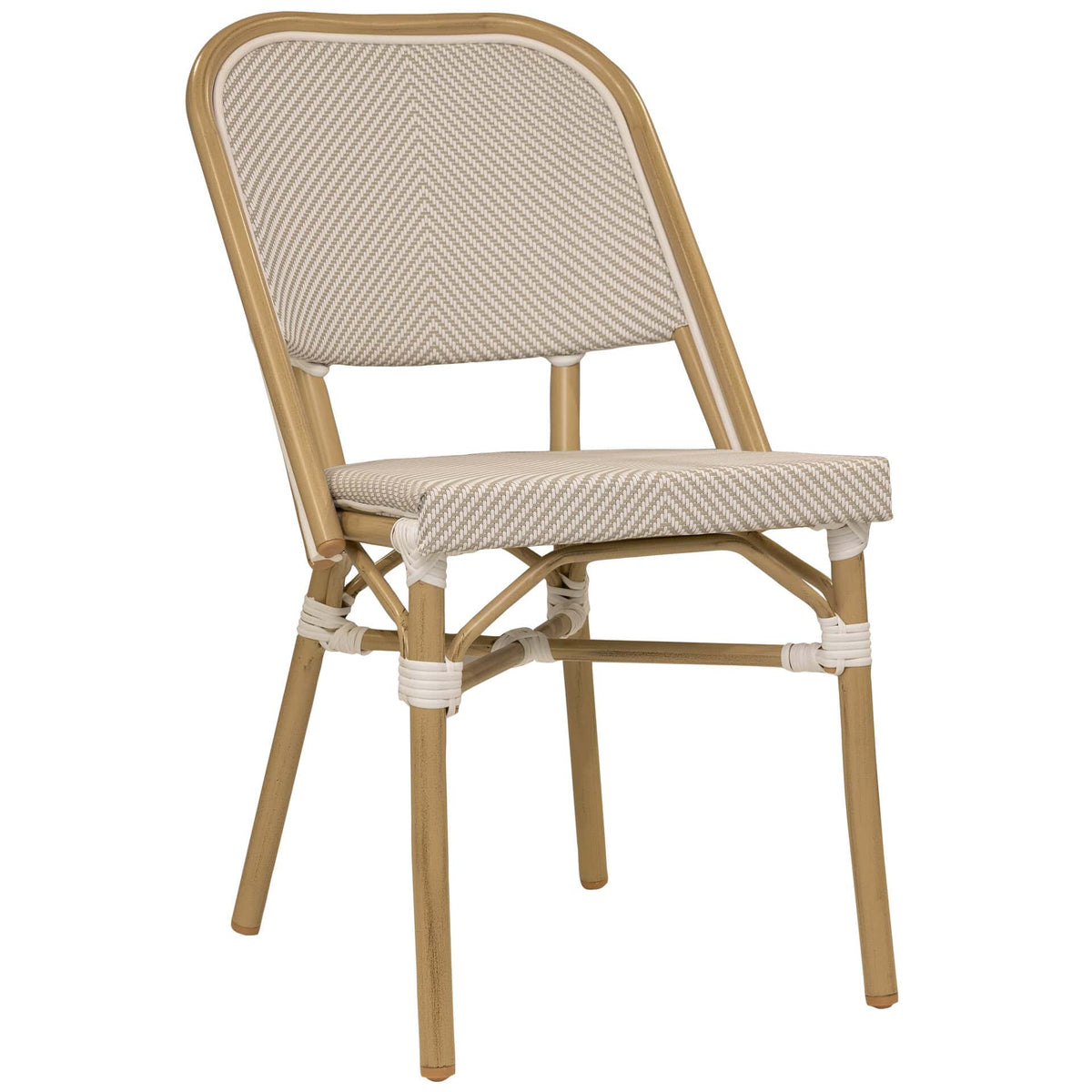 Marceille Terrace Chair - White/Grey - KAJA