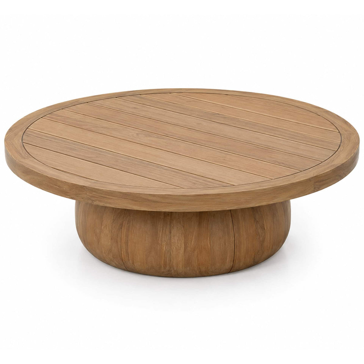 Bromo Coffee Table - Ø80 cm - Teak - KAJA