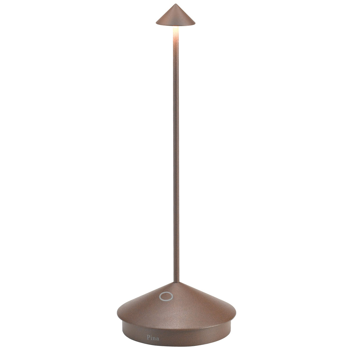 Pina Table Lamp - Rechargeable - Brown - KAJA