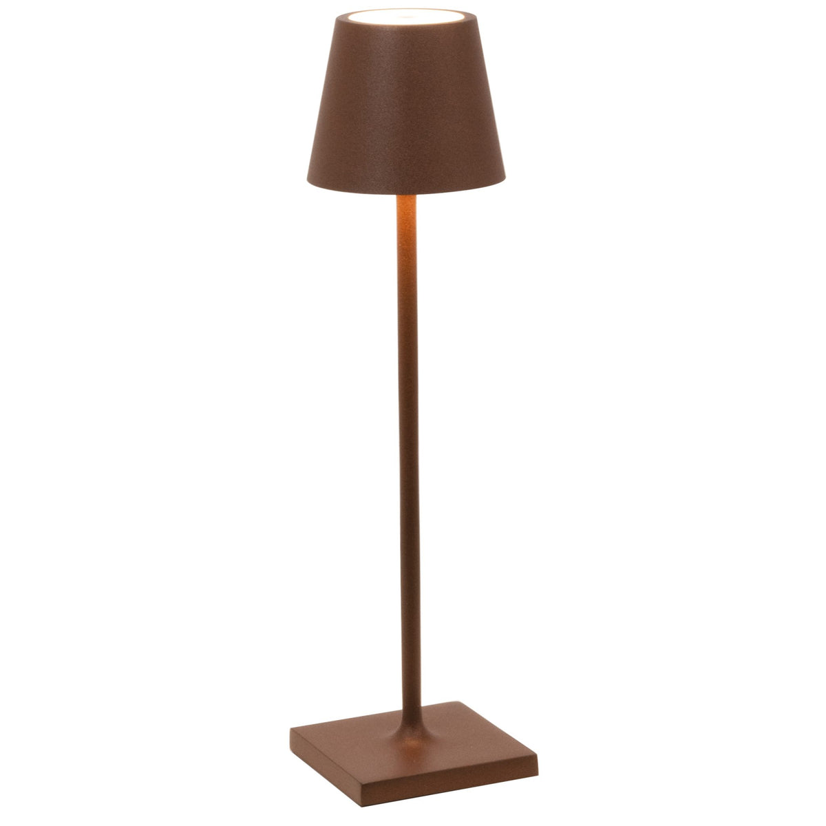 Poldina Table Lamp Micro - Rechargeable - Brown - KAJA