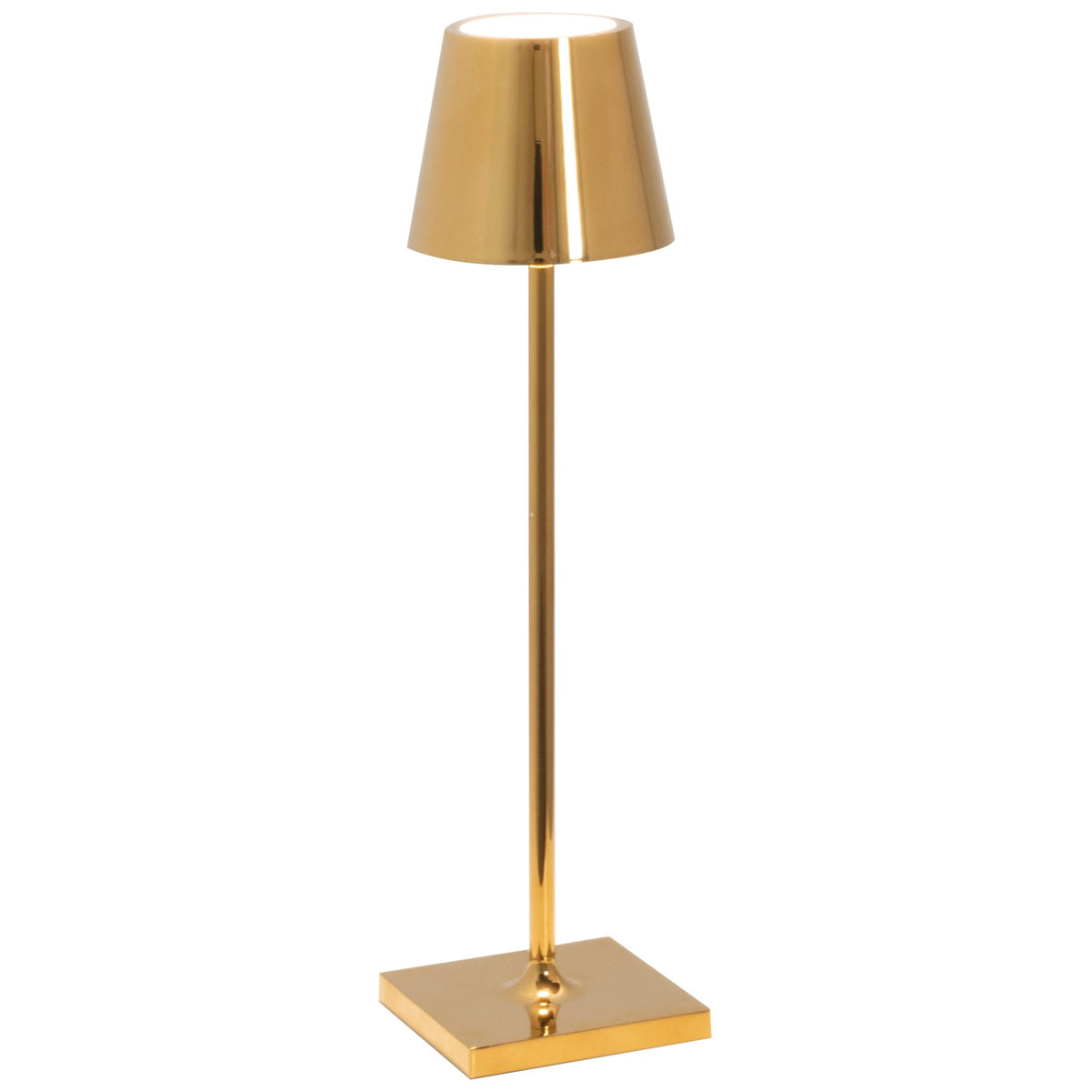 Poldina Table Lamp Micro - Rechargeable - Gold Glossy - KAJA