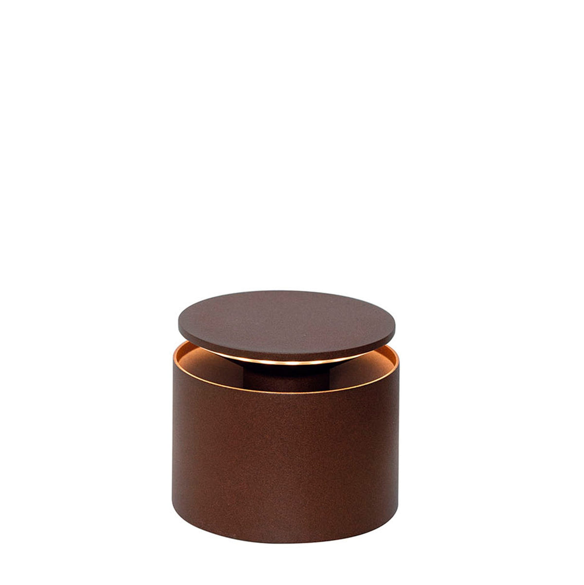 Push-Up Table Lamp - Rechargeable - Brown - KAJA