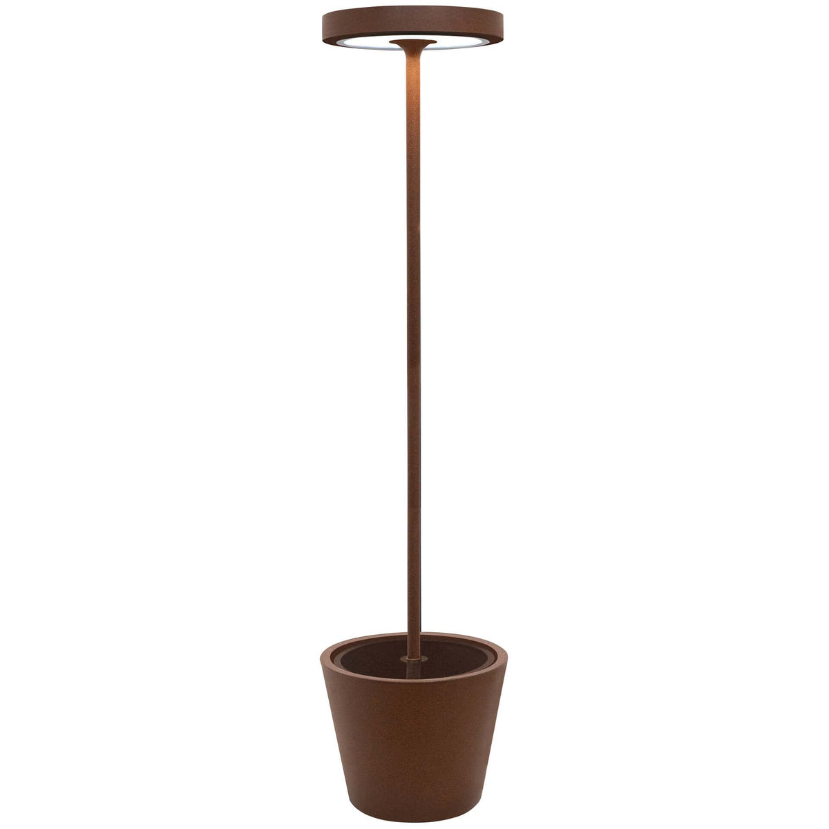 Poldina Floor Lamp Reverso - Solar - Brown - KAJA