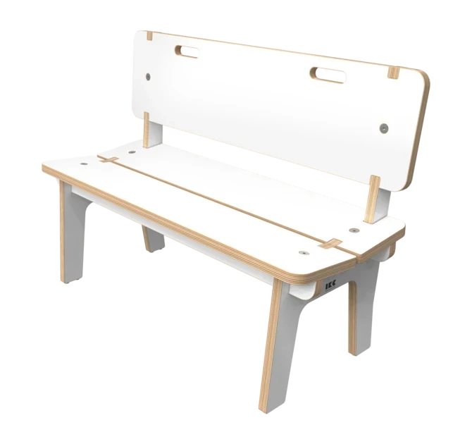 Buxus Bench high white - IKC