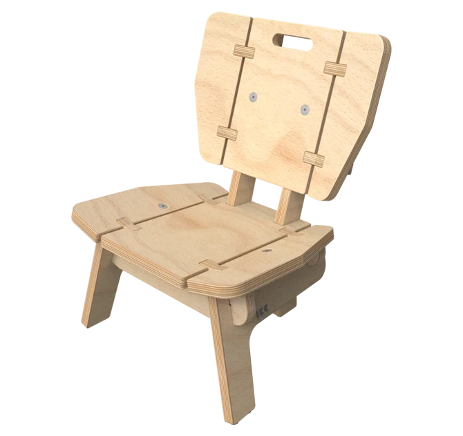 Buxus Lounge chair wood - IKC