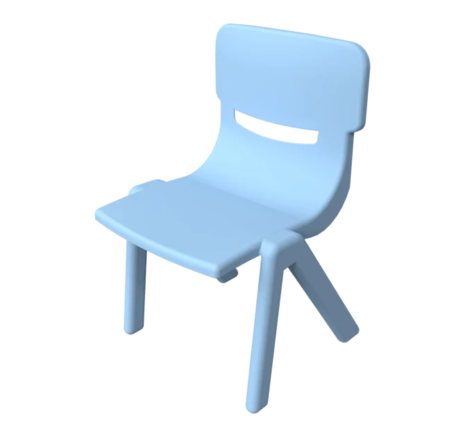 Fun chair blue - IKC