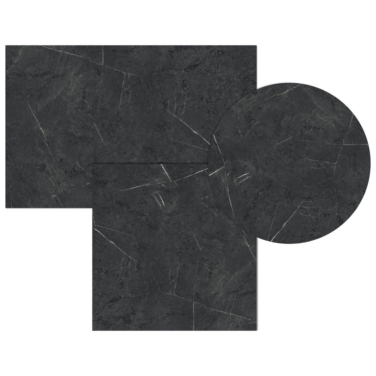 DecoLegno Table Top – FC18 Fiocco Black Marble - KAJA