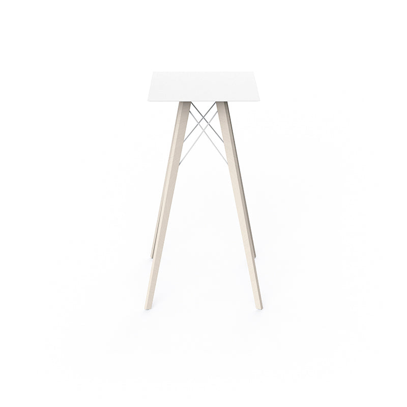 FAZ WOOD HIGH TABLE 50x50x105 - Vondom