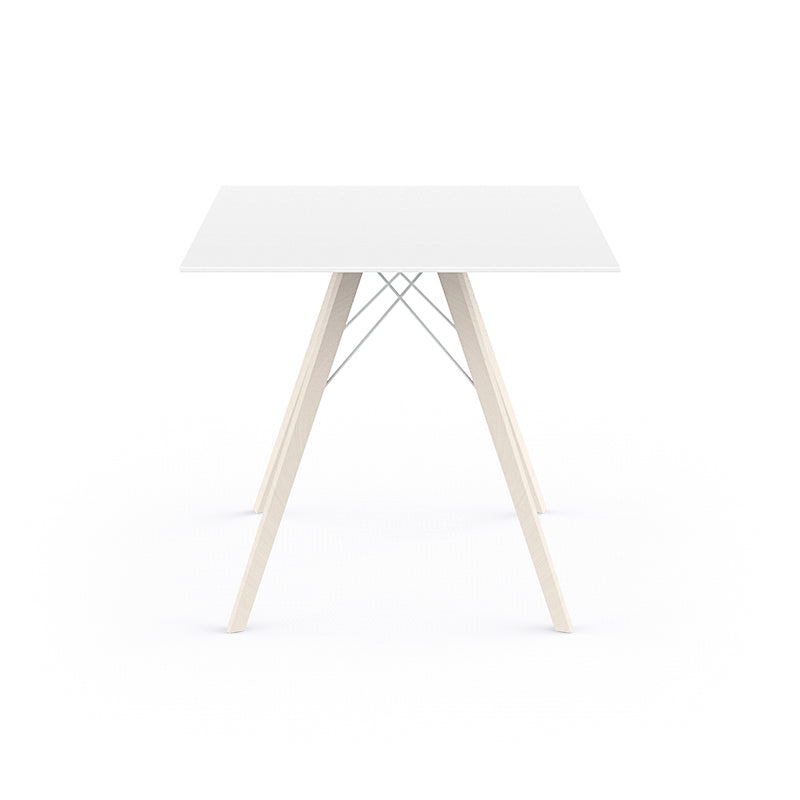 FAZ WOOD DINING TABLE 80x80x74 - Vondom