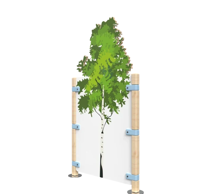 Fence Birch tree - IKC