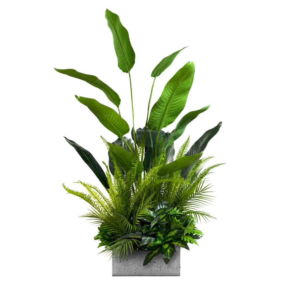 Kunstige planter Flowerpot insert Season Surf