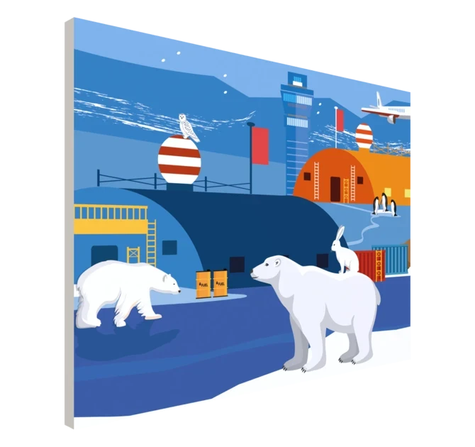 Wall decoration | Harbor - IKC