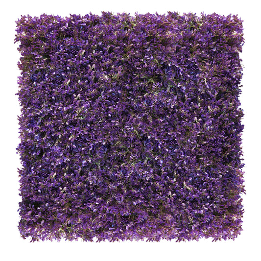 Kunstig Plantevegg Fuchsia Purple 50x50cm