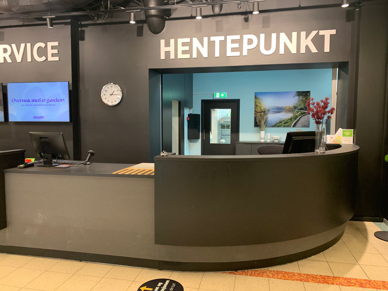 OASEN STORSENTER RESEPSJON