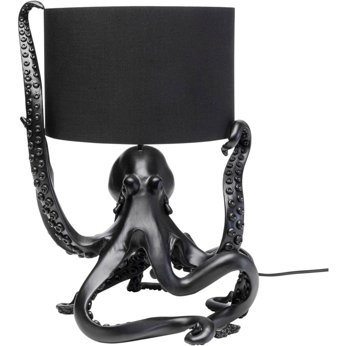 Table Lamp Octopus Black 48cm