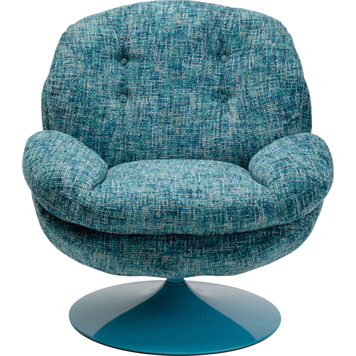 Swivel Armchair Cosy Blue