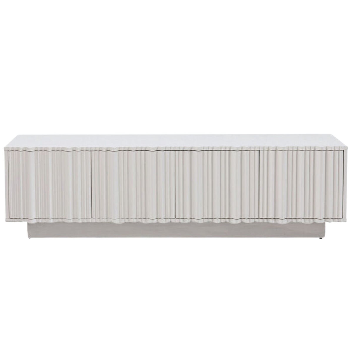 Lowboard Stucco White 160x45cm