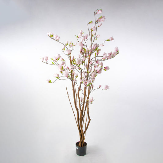 Kunstig rosa magnolia 170cm