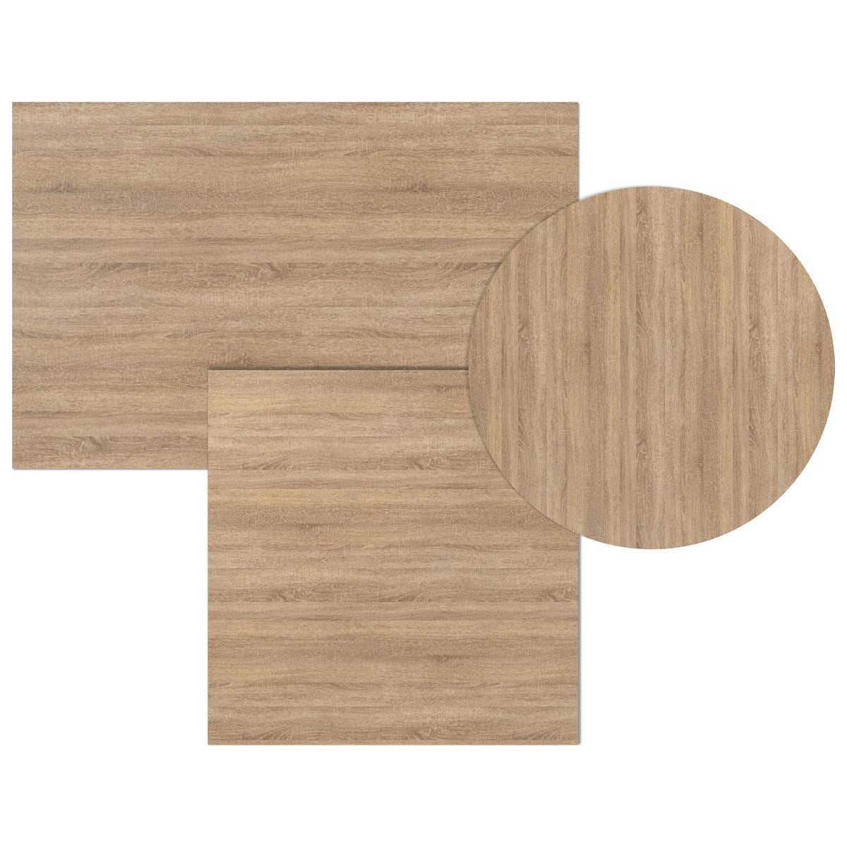 Melamine Table Top - T537 Robson Oak - KAJA