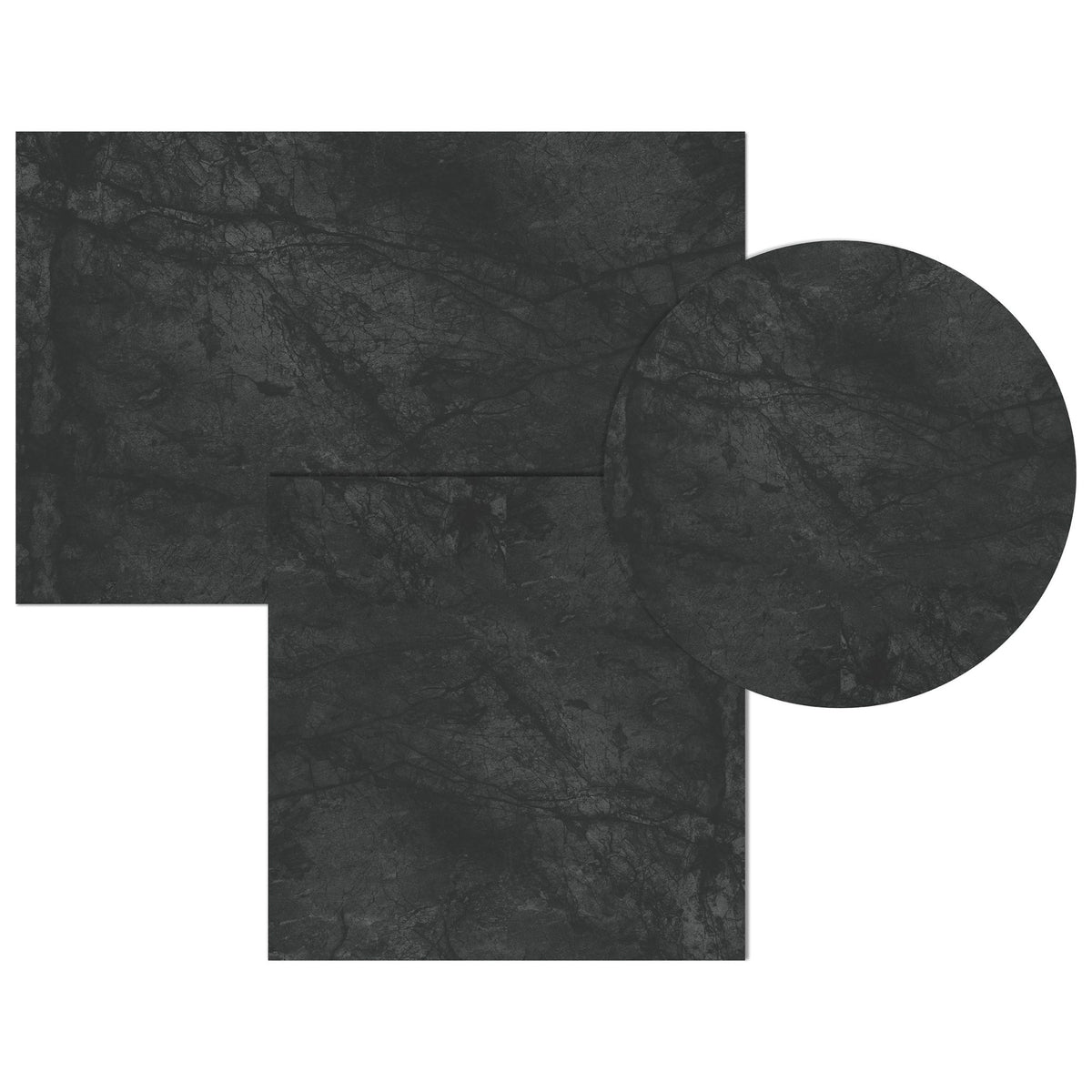 Melamine Table Top – T567 Dark Marble - KAJA
