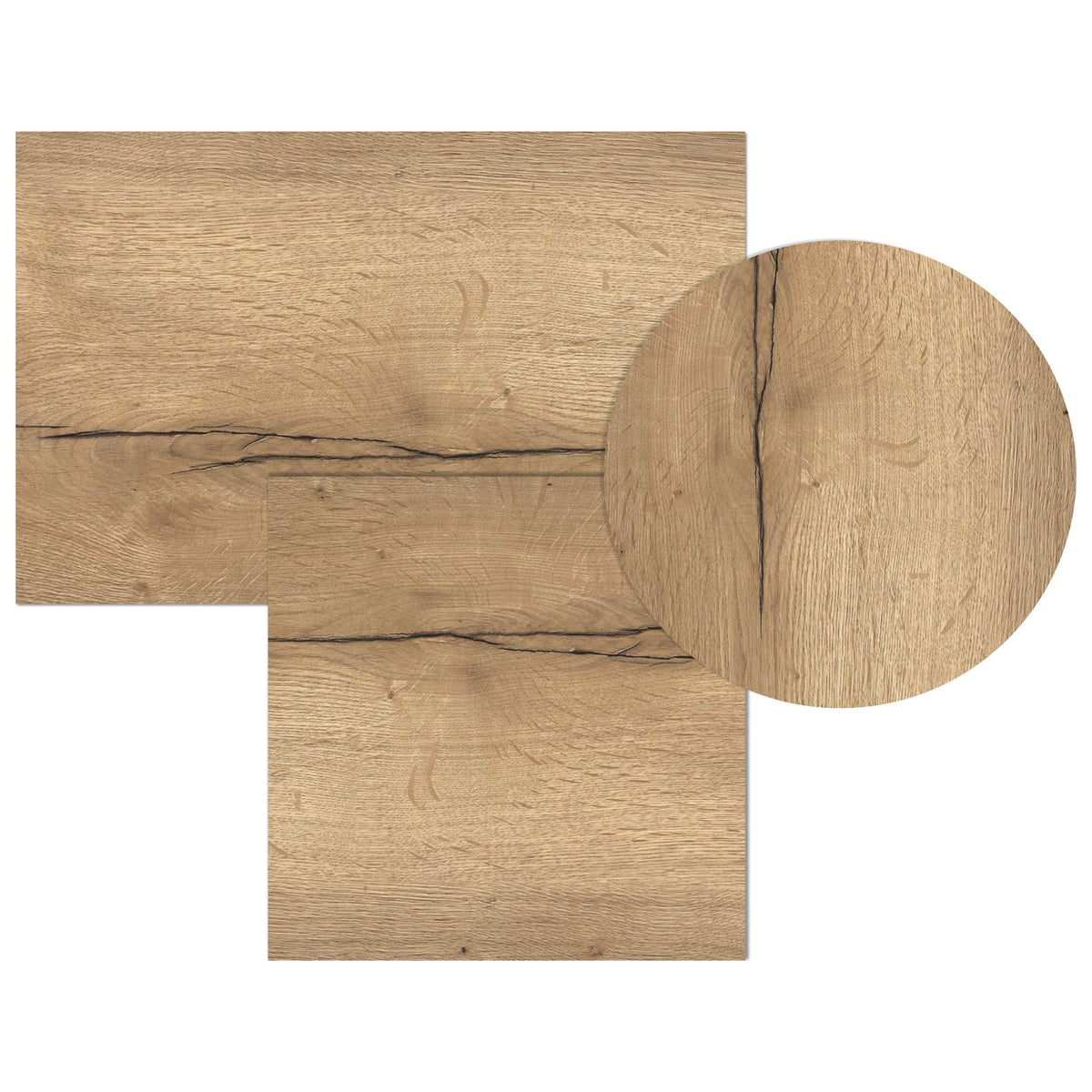 Melamine Table Top – T600 Oak Natural - KAJA