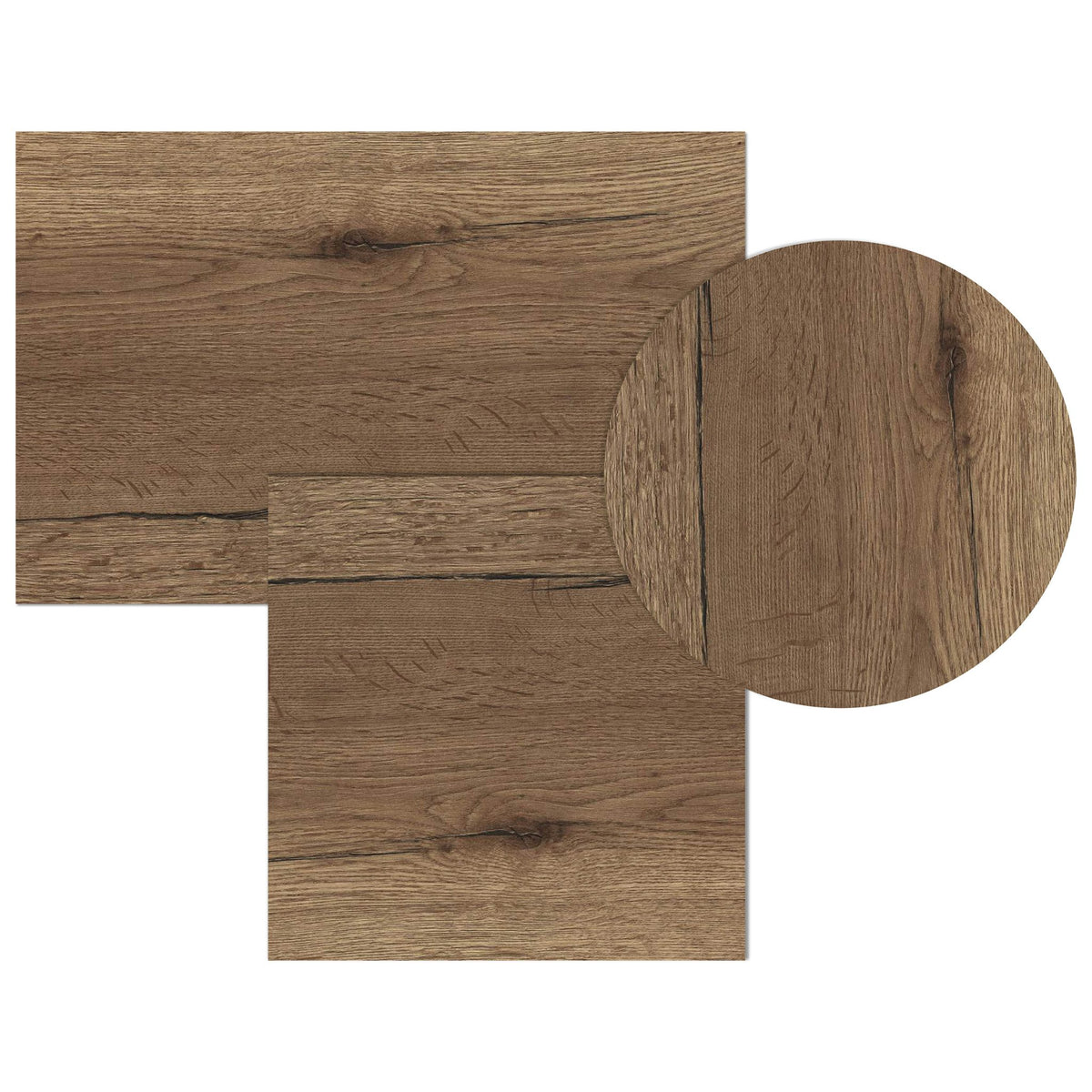 Melamine Table Top - T603 Oak Tobacco - KAJA