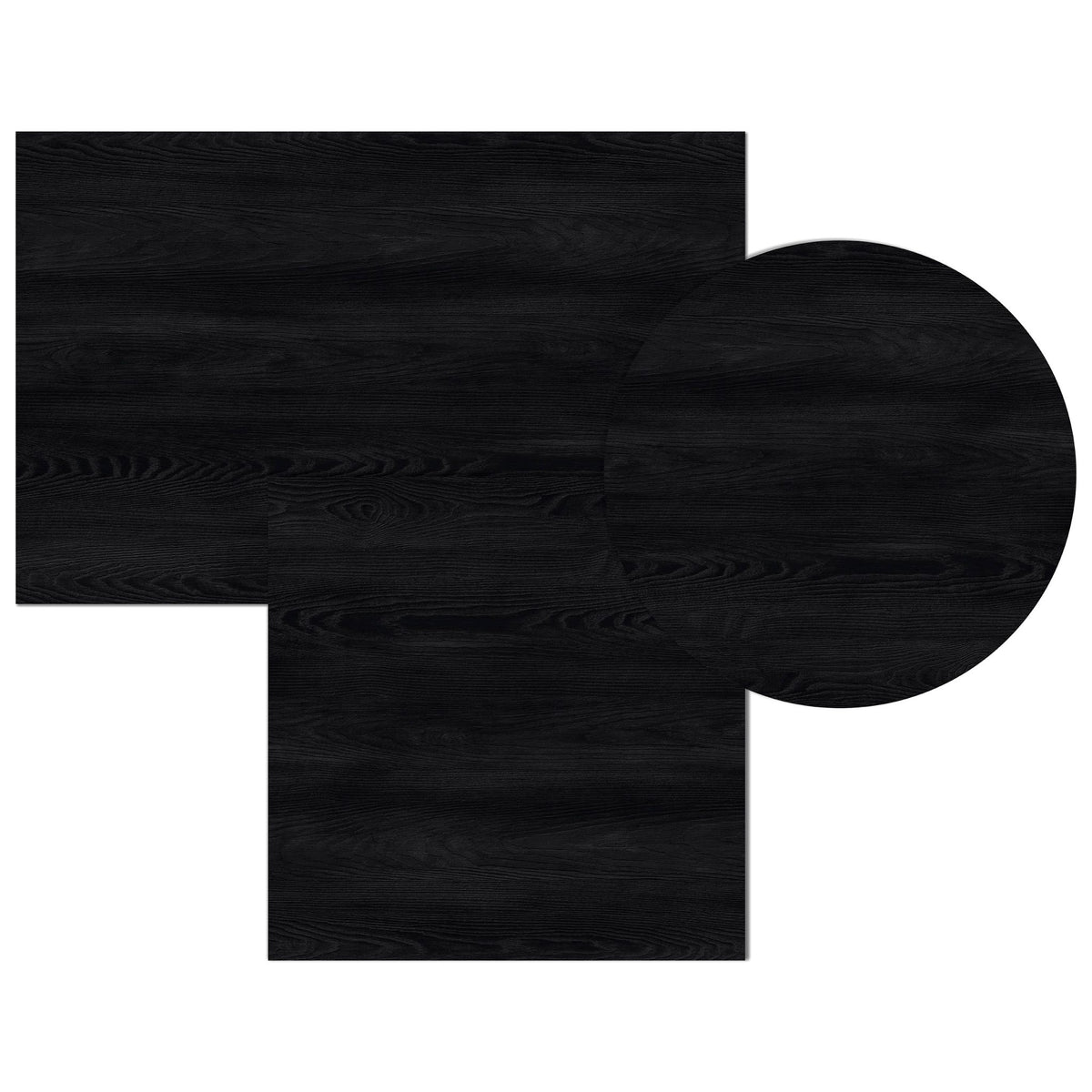Melamine Table Top - T608 Shadow Black - KAJA
