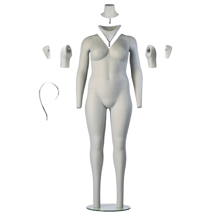 Plus Size Female Packshot by Hindsgaul®. Ghost mannequin.