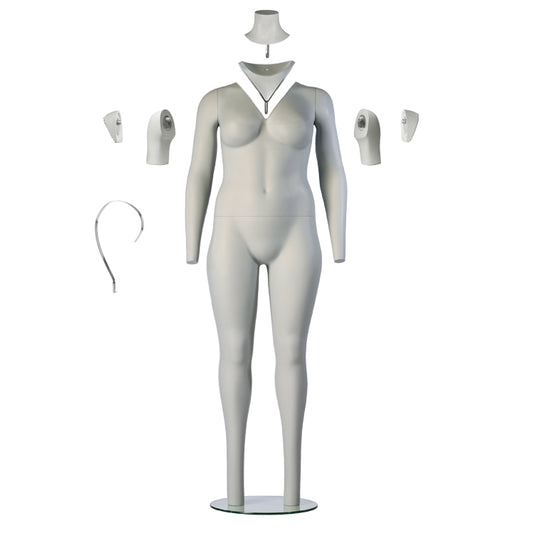Plus Size Female Packshot by Hindsgaul®. Ghost mannequin.