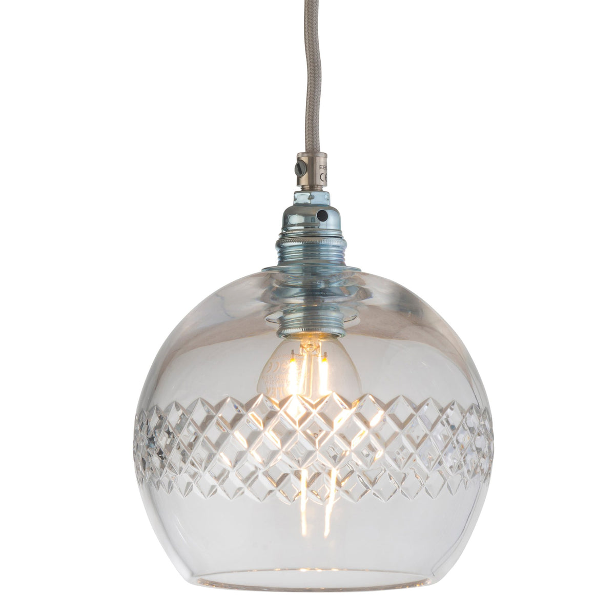 Rowan Crystal Check Mini Stripe Pendant ⌀22 - KAJA