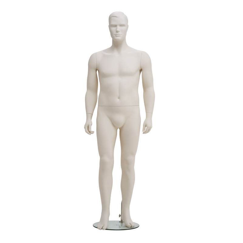 Plus size male mannequin from Hindsgaul® with antiscratch surface.