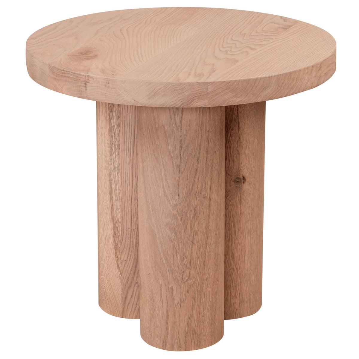 Tripple Side Table - ∅40cm - Oak - KAJA