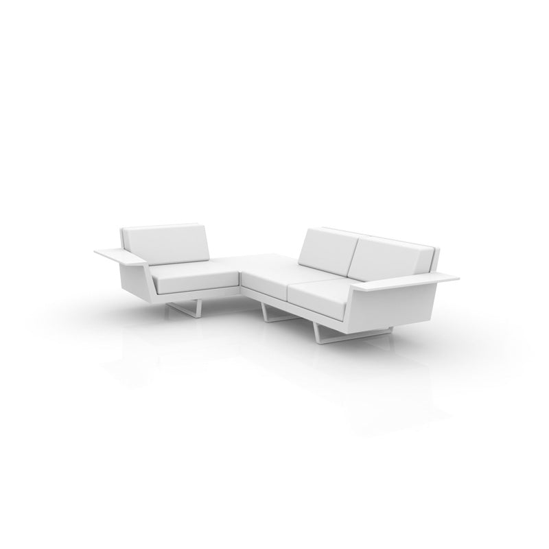 DELTA CORNER SOFA 3 SEAT RIGHT - Vondom