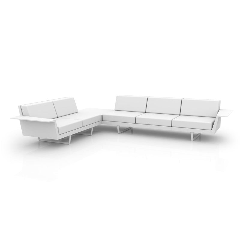 DELTA CORNER SOFA RIGHT 5 SEAT - Vondom
