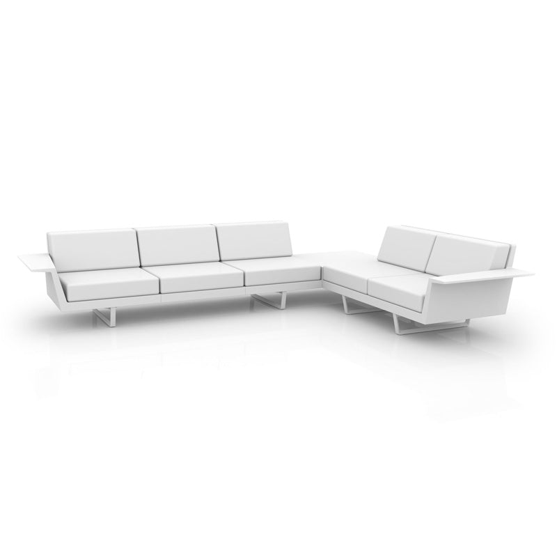 DELTA CORNER SOFA LEFT 5 SEAT - Vondom