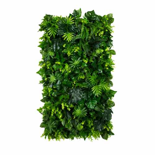 Kunstig plantevegg Jungle Heart 50x100cm