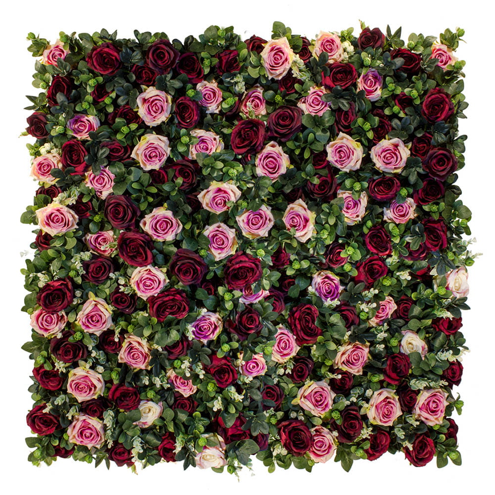 Kunstig Plantevegg Vertical garden Passion 50x50cm