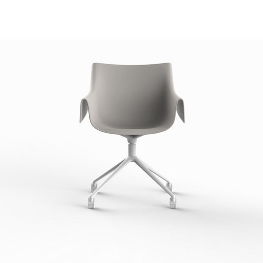 MANTA SWIVEL CASTER ARMCHAIR image 1